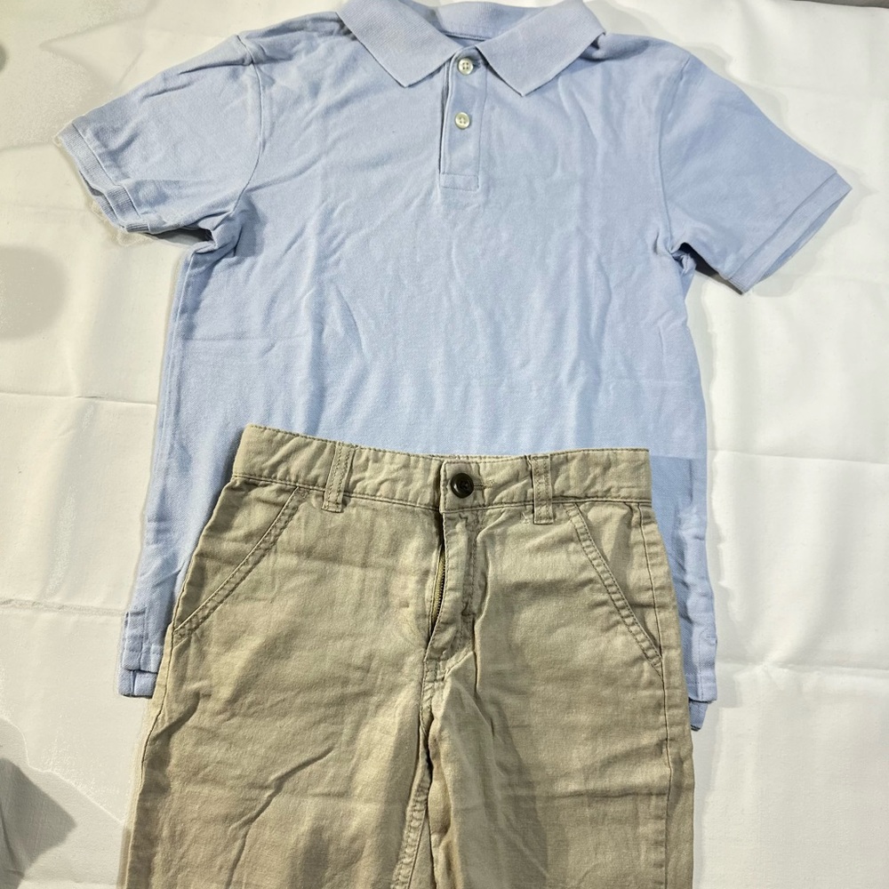 Old Navy Light Blue Kids Polo Shirt
